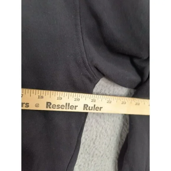 Preme Prism Rainbow Embroidered Crew Neck Pullover Sweatshirt Black Men's Large - Picture 8 of 11